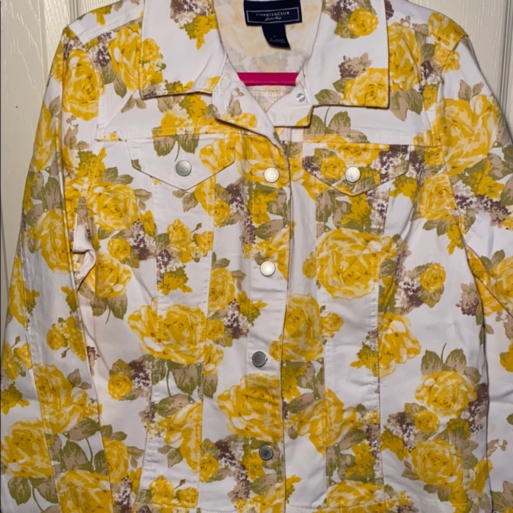 Charter club jean jacket